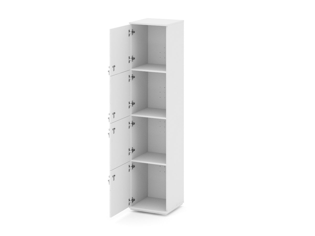 Locker Económico de MDF 4 Puertas LKDF4