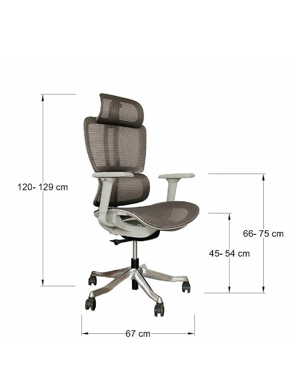 Silla Directiva Montenegro Gris