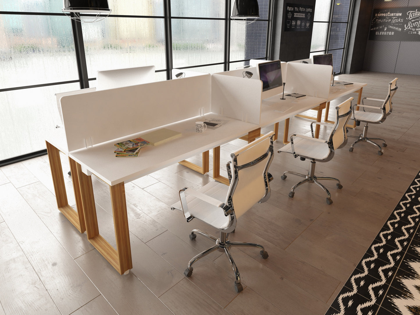 Modulo de Trabajo Bohom para 6 personas