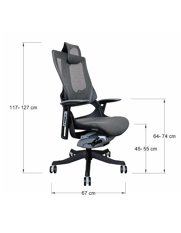 Silla Ejecutiva Premium Focus Ne