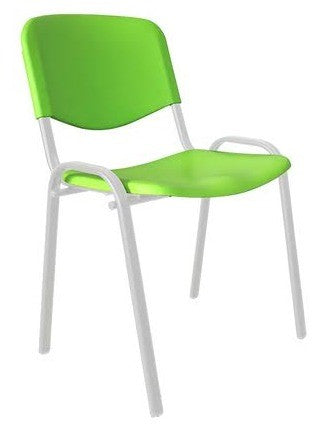 Silla de Visita ISO Colors Base Blanca