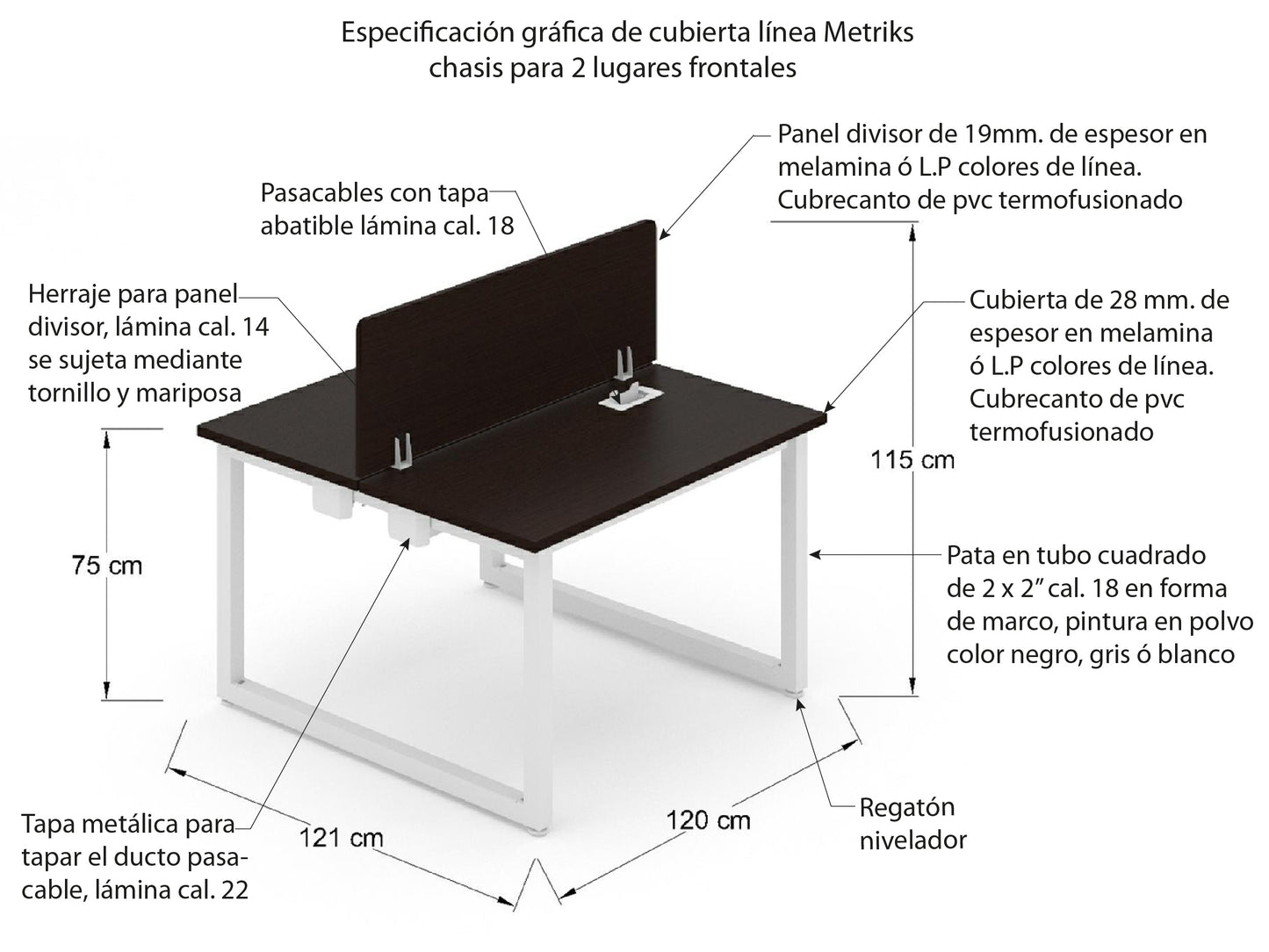 Módulo para 2 personas MOS