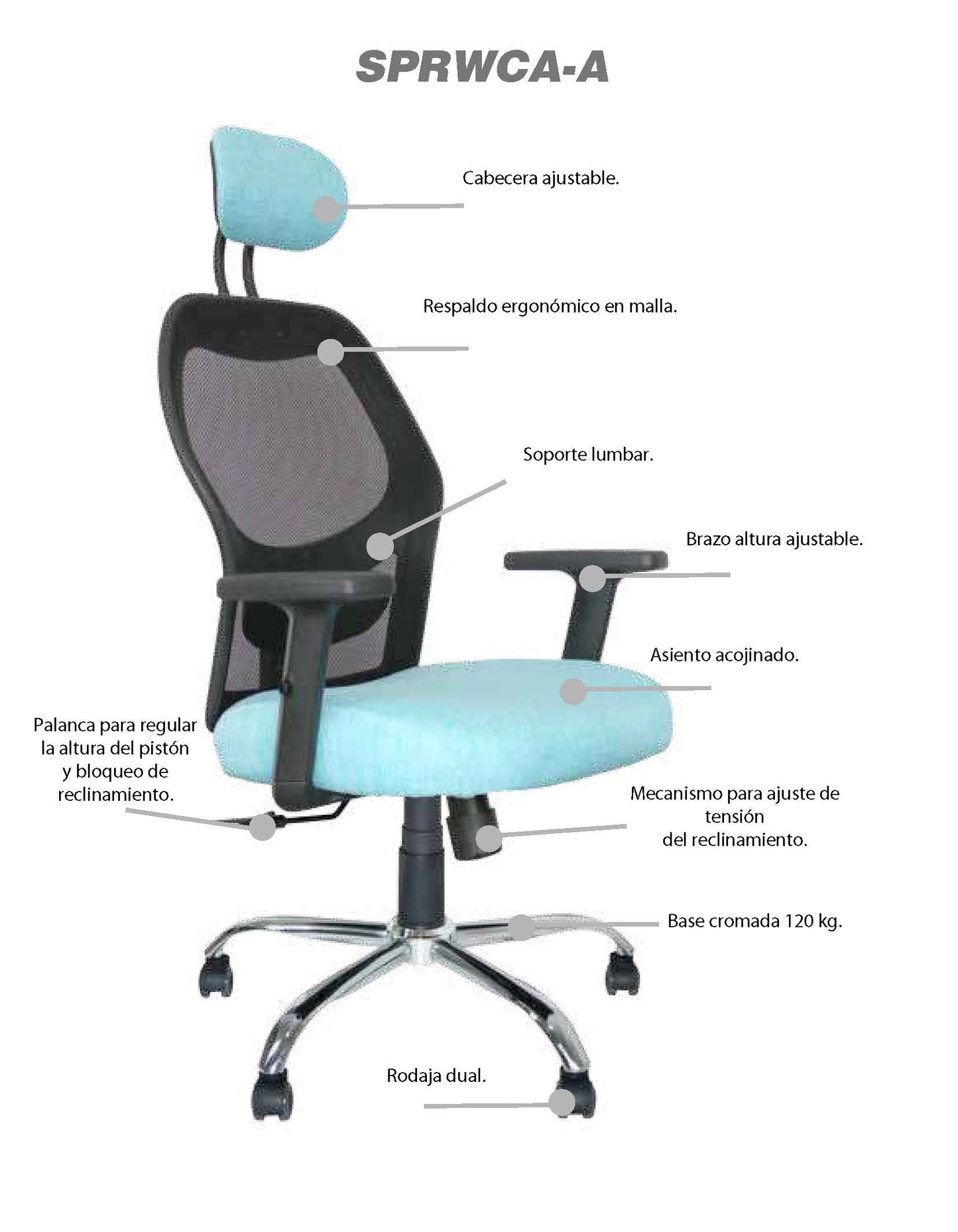 Sillón Directivo Italdo SPRWCA-A