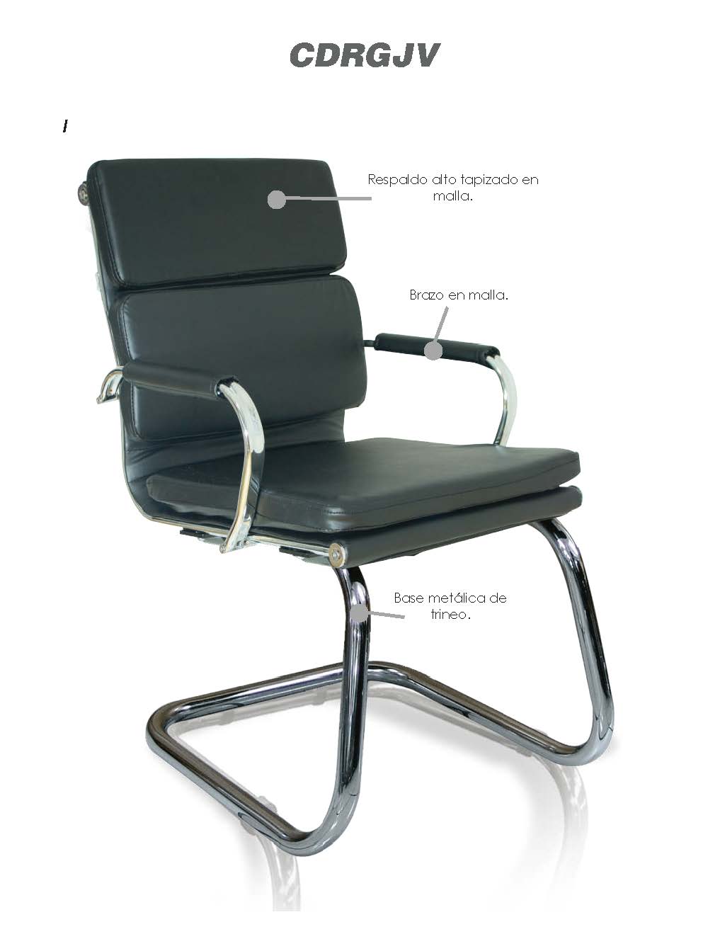 Silla De Visita Bloom CDRGJV