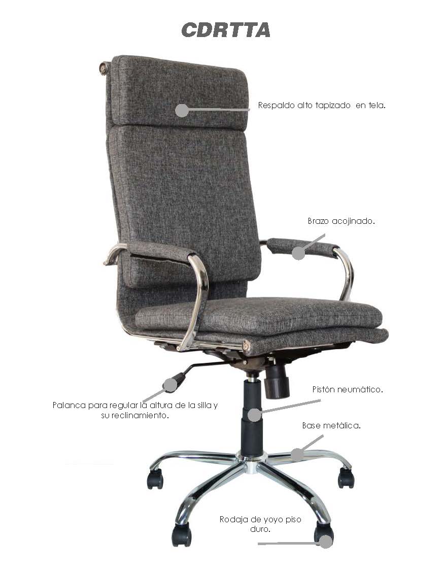 Silla Vita Respaldo Alto CDRTTA