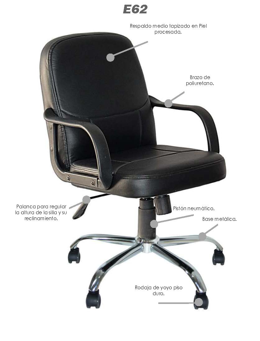 Sillón Directivo KLOS Bajo E62