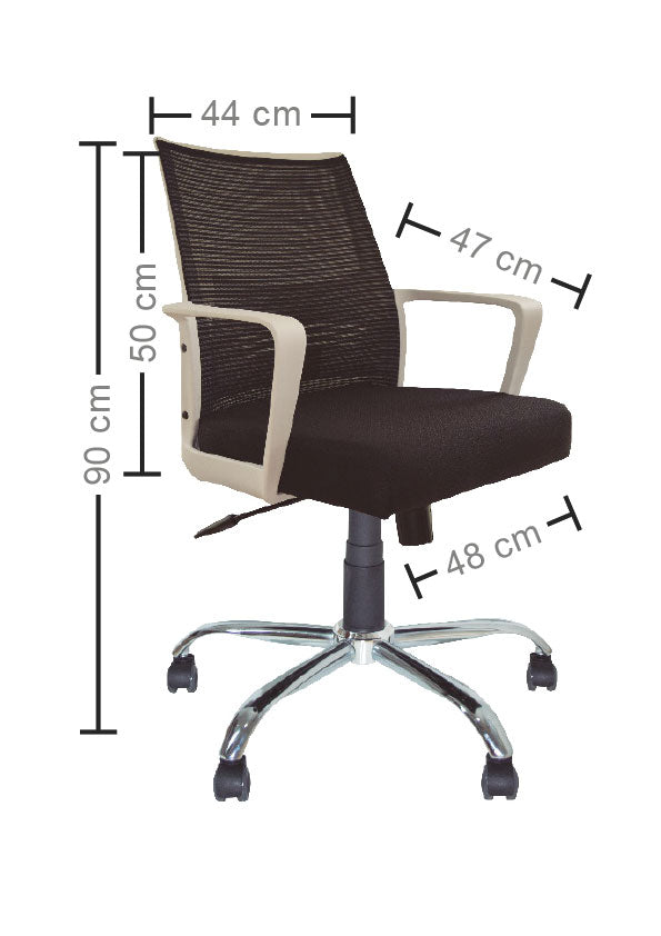 Silla Ejecutiva Blanca 815BLBF-P