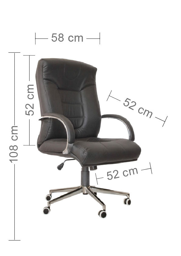 Silla Directiva Marruecos Respaldo Alto