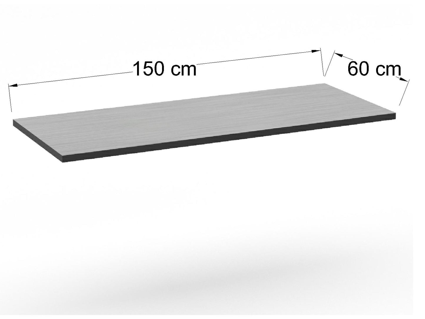 Cubierta Rectangular en Formaica para Mesa de Restaurante