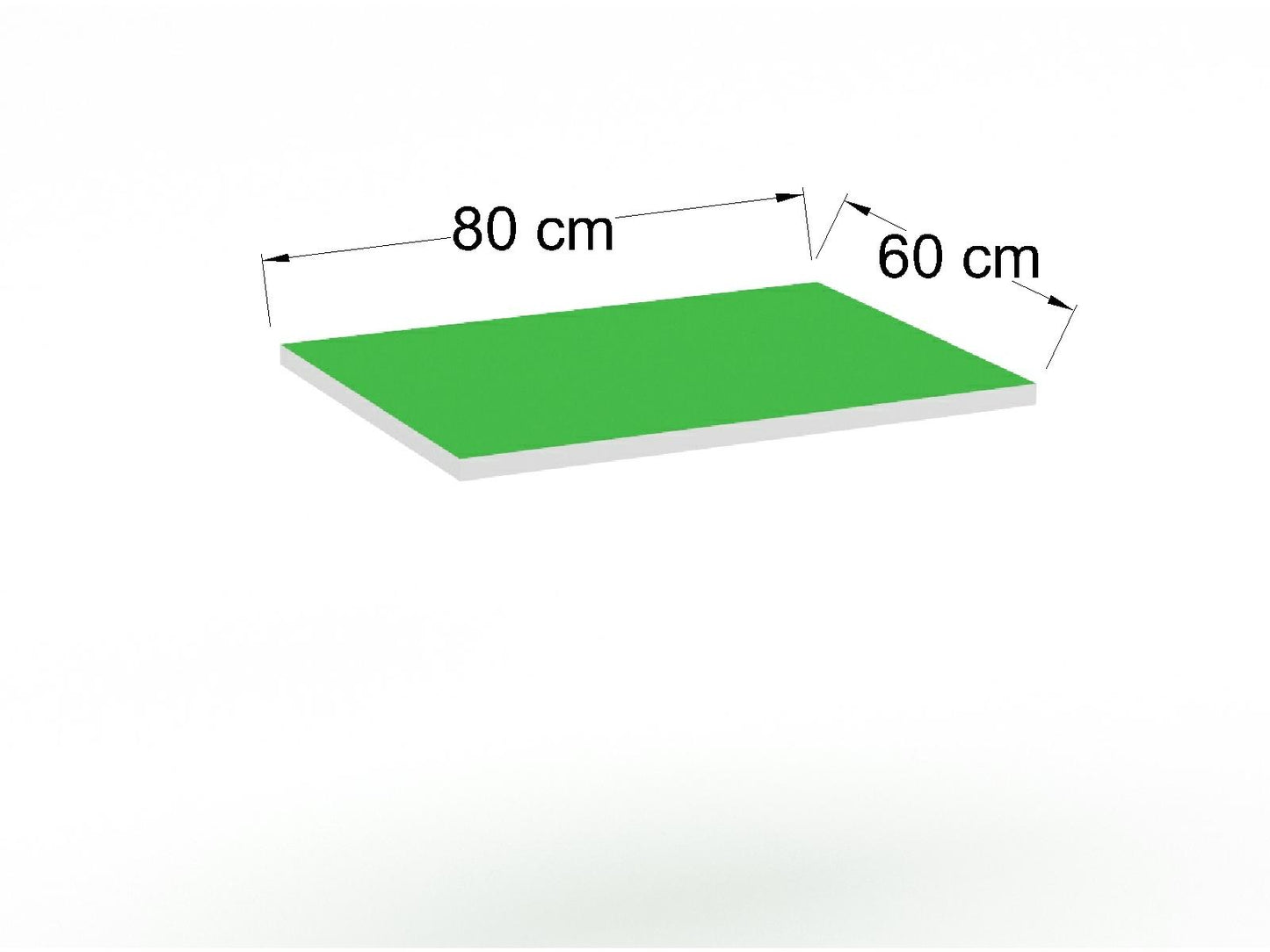 Cubierta Rectangular en Formaica para Mesa de Restaurante