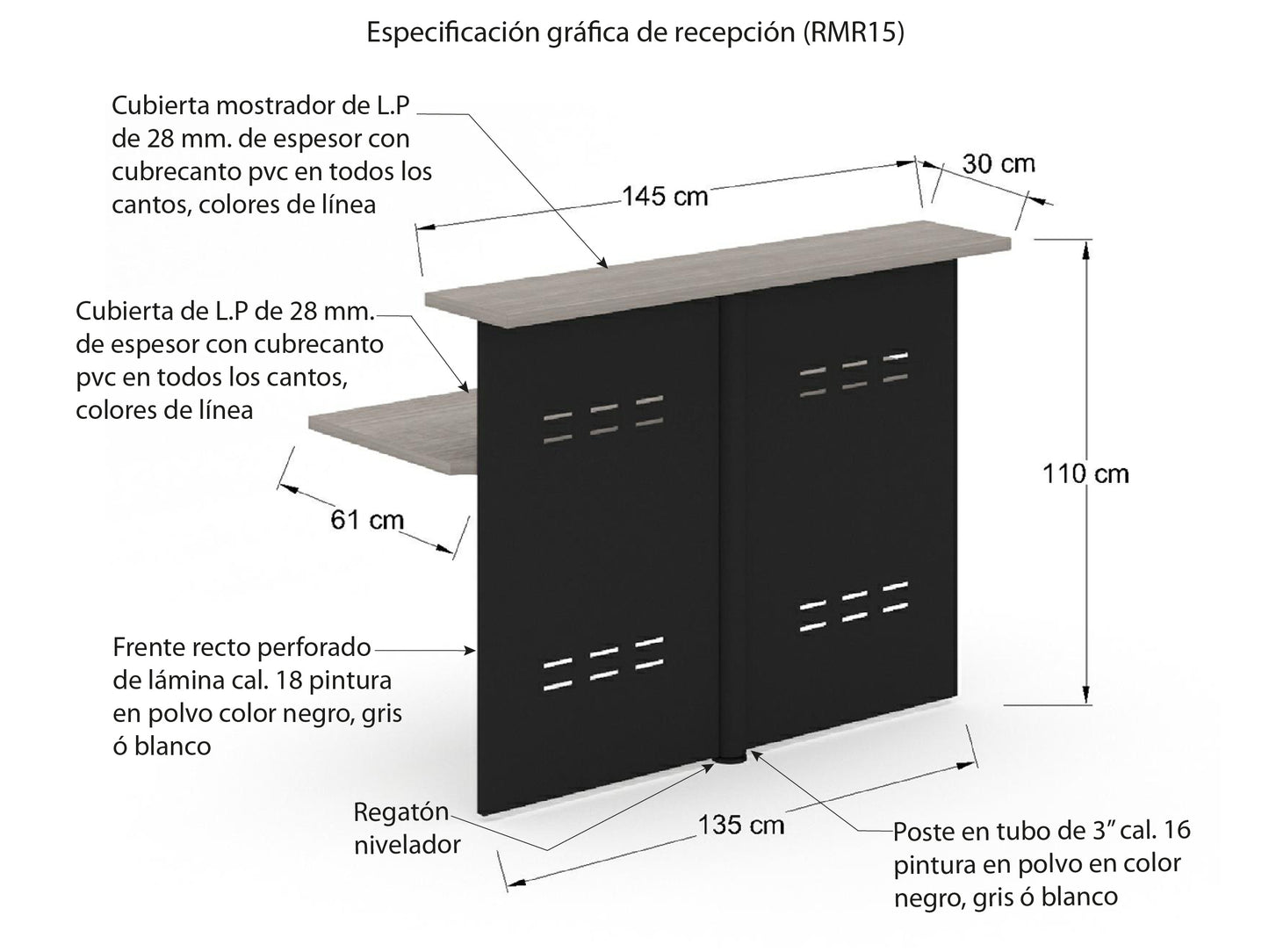 Módulo para recepción RMR15