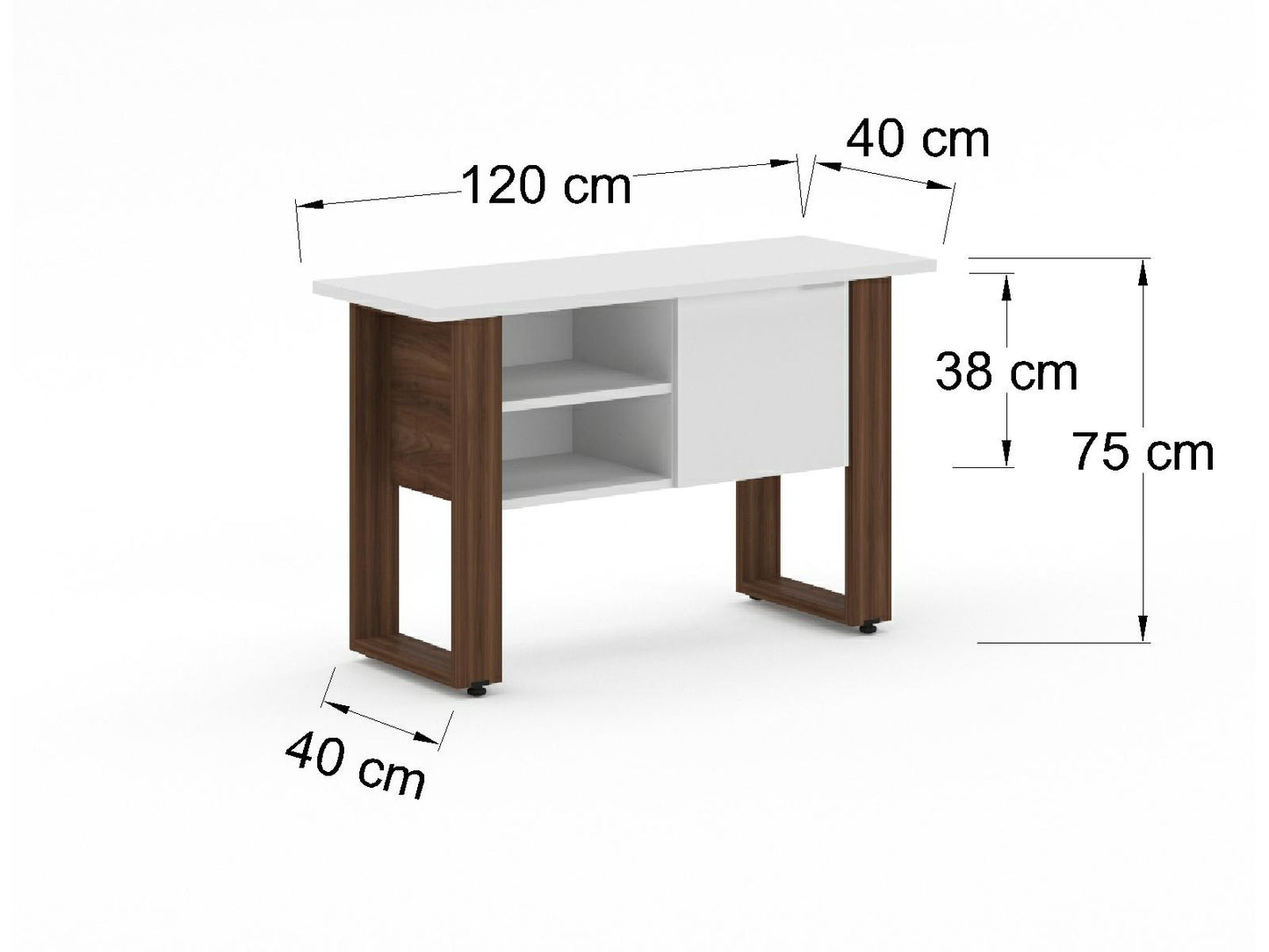 Credenza Ejecutiva Bohom con Puertas y Estantes