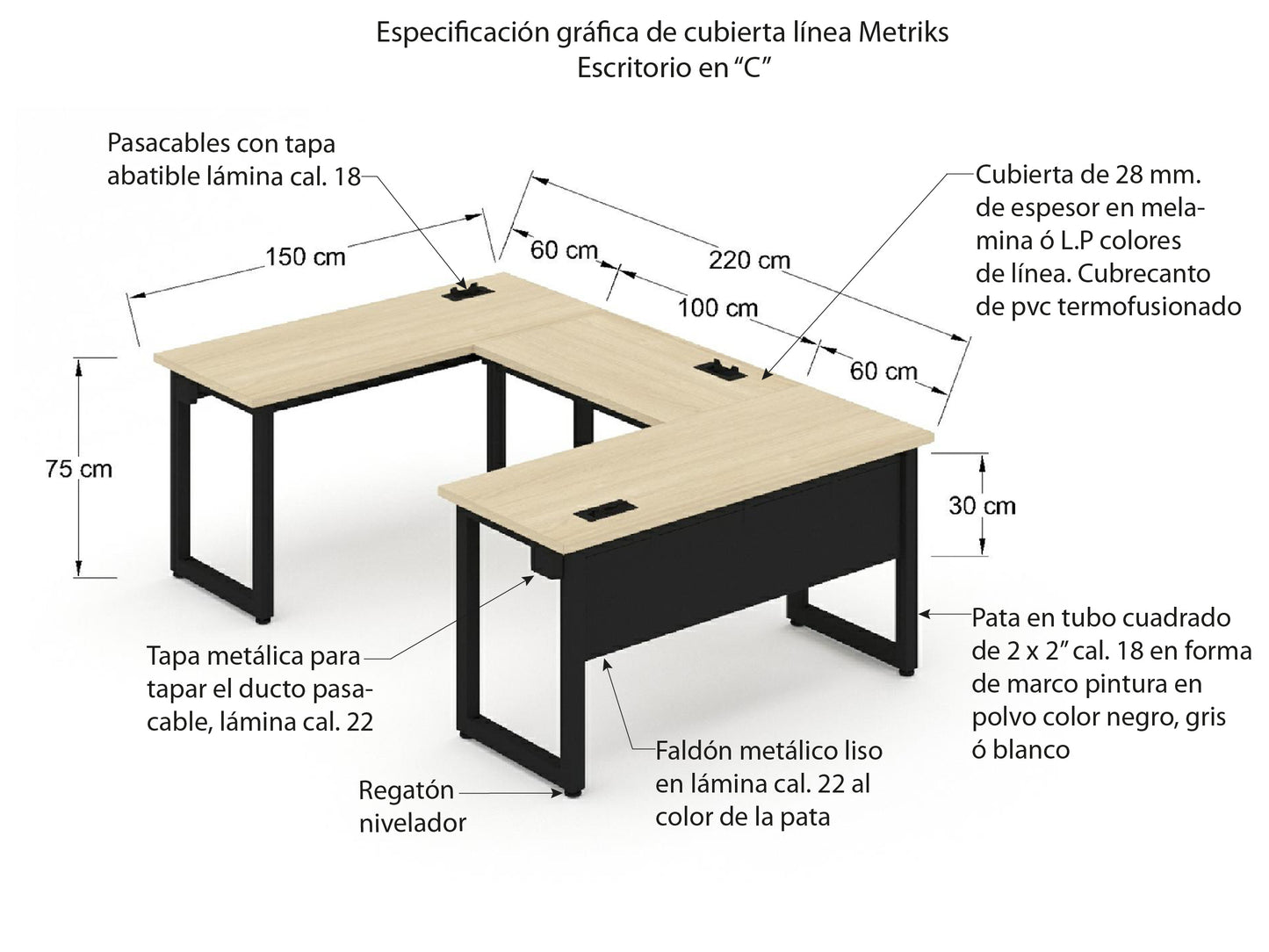 Escritorio Ejecutivo MEEDO