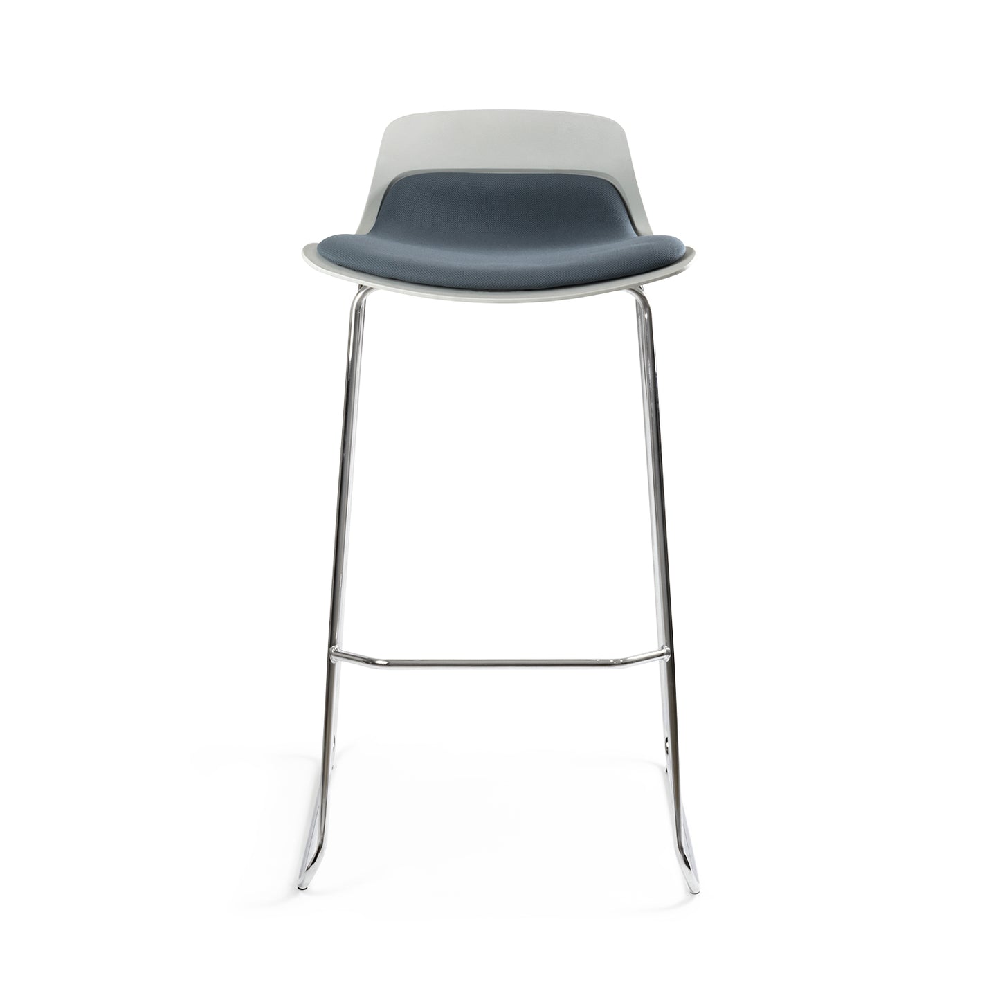 Silla Tipo Taburete Kolbe Asiento Tapizado