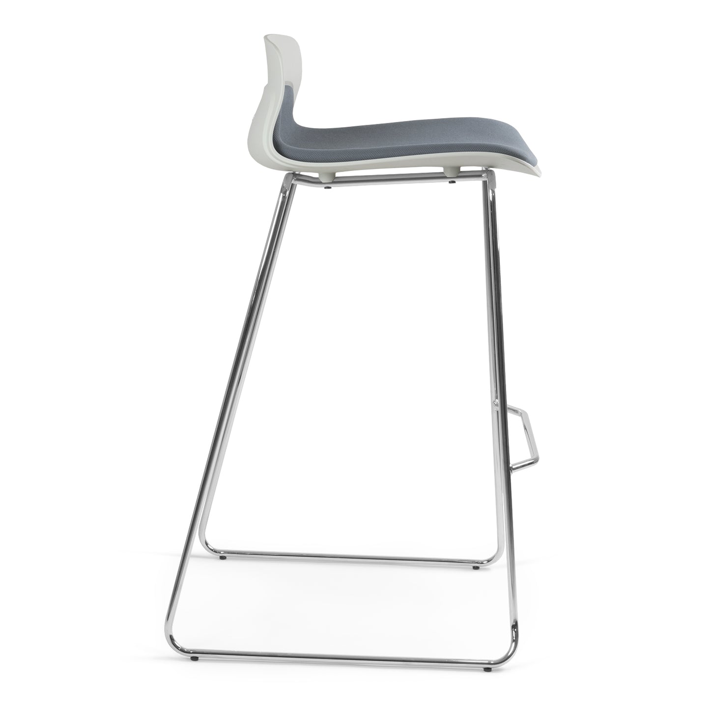 Silla Tipo Taburete Kolbe Asiento Tapizado