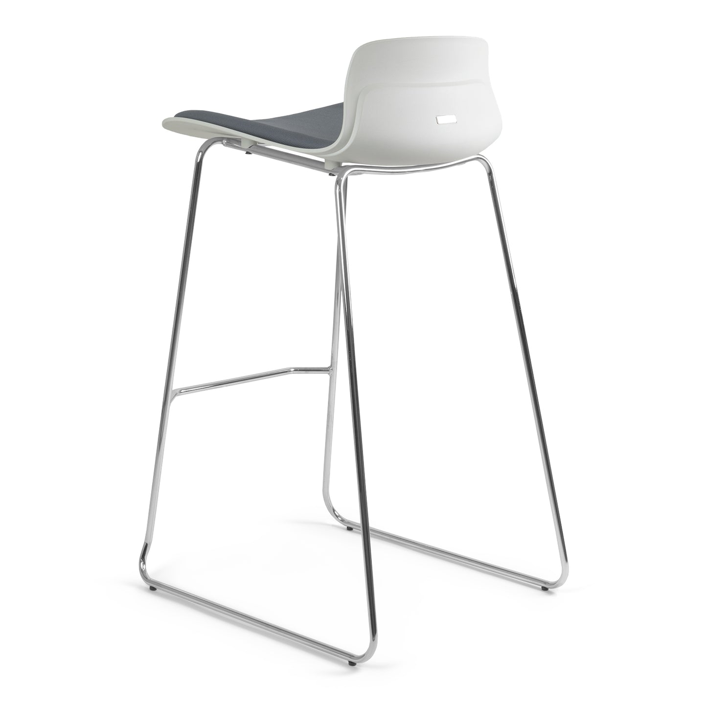 Silla Tipo Taburete Kolbe Asiento Tapizado