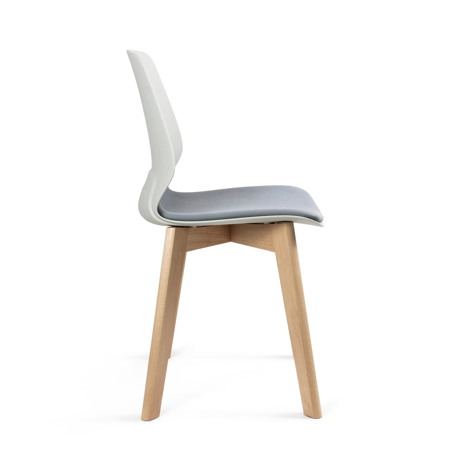 Silla de Visita Kolbe Madera Tapizada