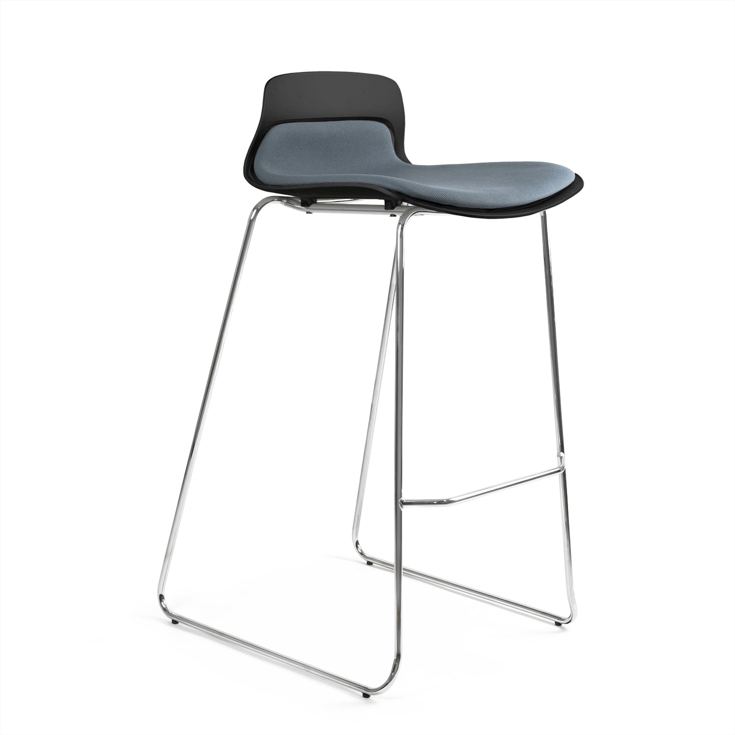 Silla Tipo Taburete Kolbe Asiento Tapizado