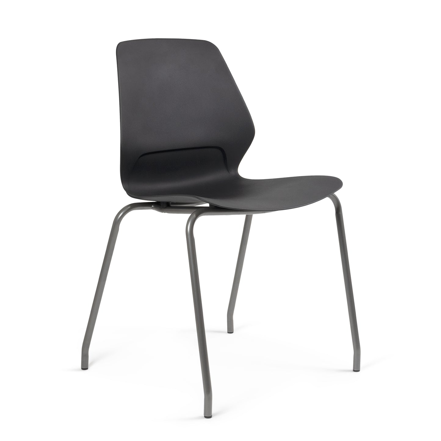 Silla de Visita Kolbe Base Gris