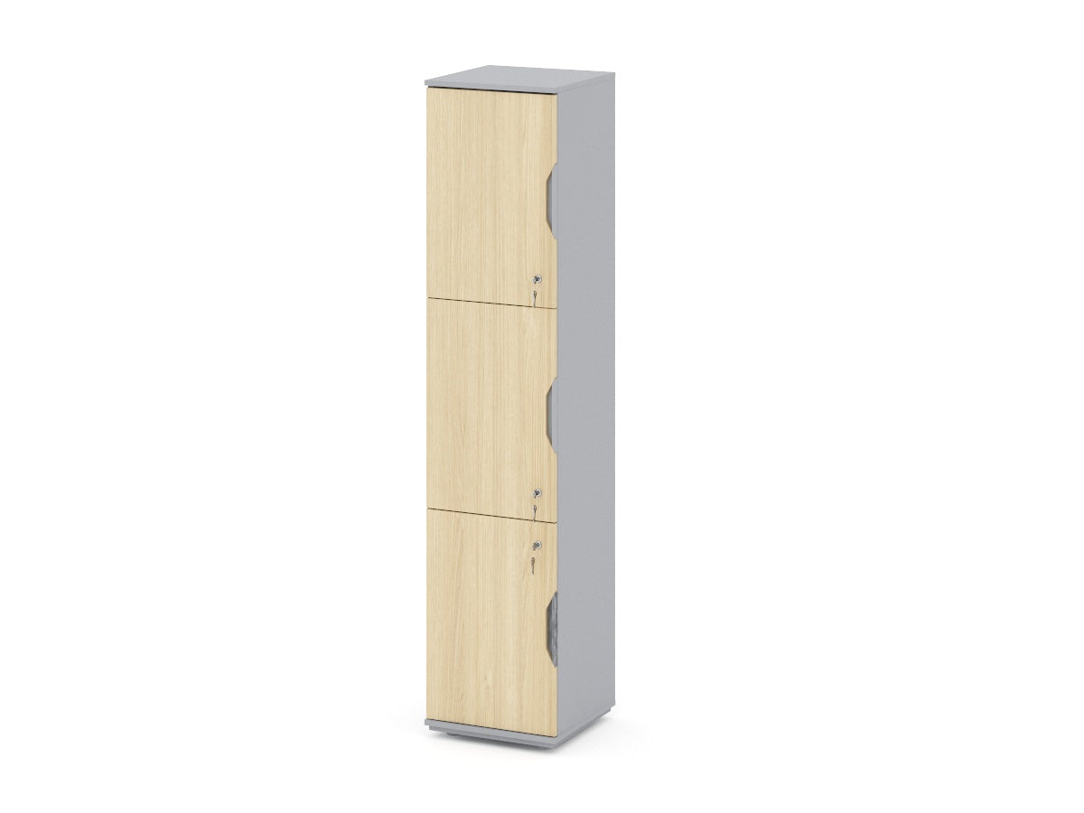 Mdf Locker Design Locker Económico de MDF 3 Puertas LKDF3 – Deko Disseny