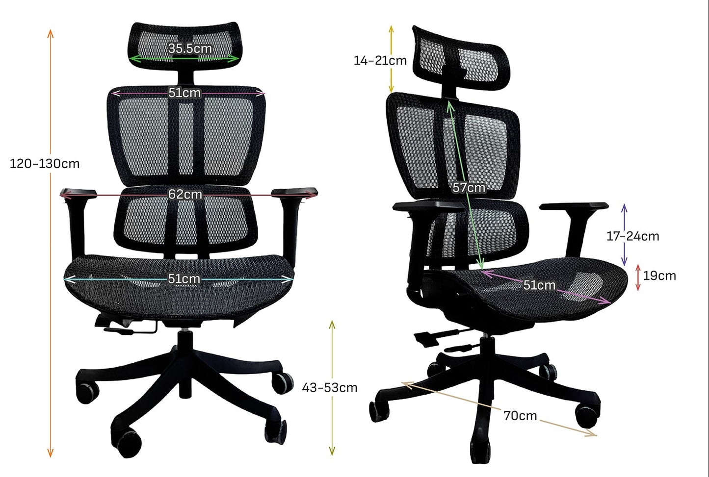 Silla Ejecutiva Premium Torino Ne