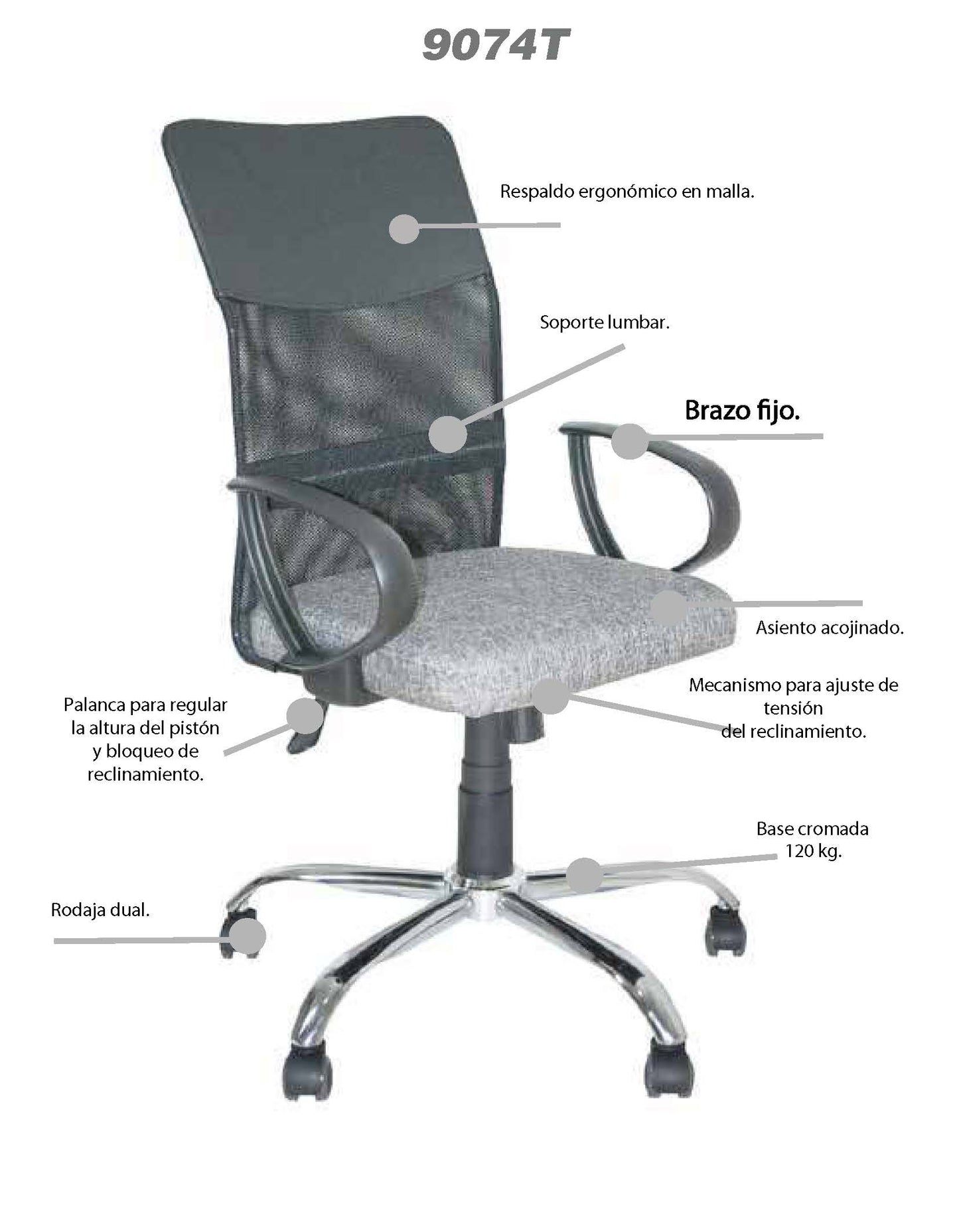 Silla Ejecutiva 9074T